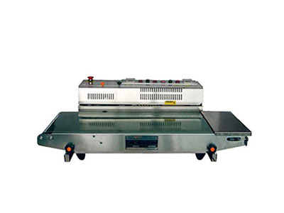 Machine de scellage d'impression à l'encre horizontale (type de protection de convoyeur large) FRM-980WK
